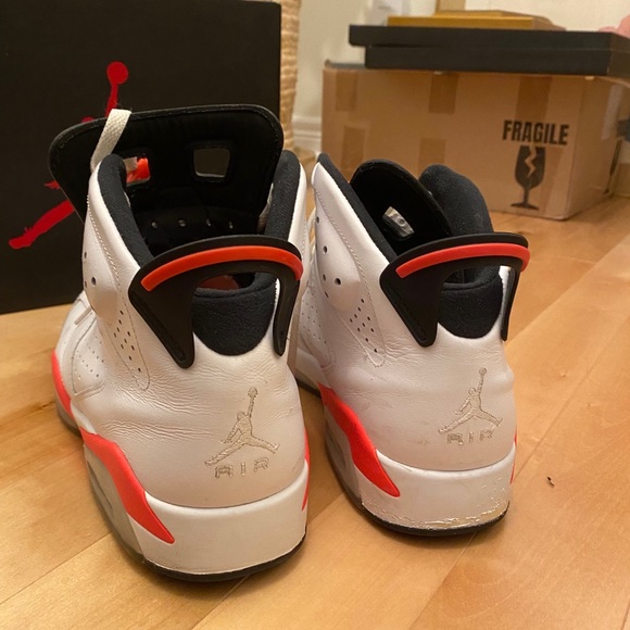 Air Jordan 6 Retro Infrared (2013) Mens 11.5 384664-123 with original box! - Picture 9 of 11
